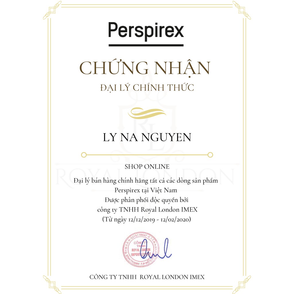 Lăn nách Perspirex [bản cao cấp] 5-6 ngày dùng 1 lần | BigBuy360 - bigbuy360.vn