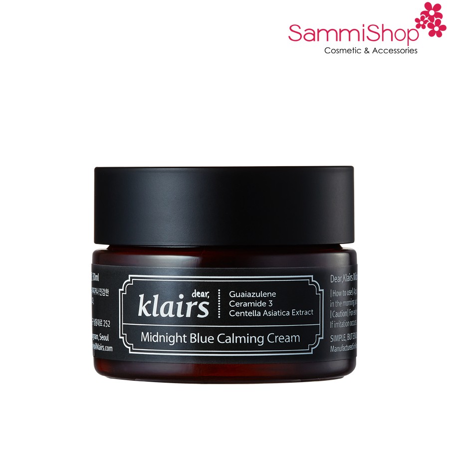 [Mã SKAMCLU9 giảm 10% đơn 100K] Kem dưỡng Klairs Midnight Blue Calming Cream