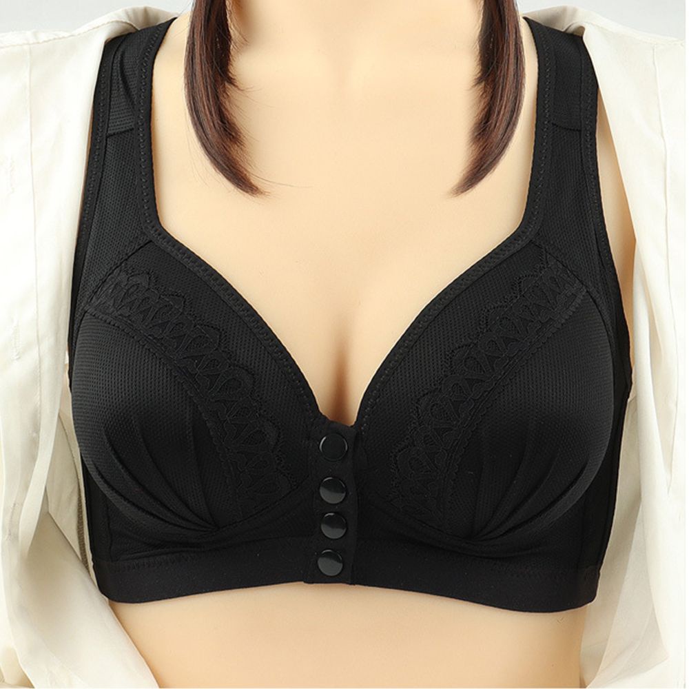 Áo ngực cài trước không gọng thoáng khí thoải mái nhiều màu sắc cho nữ | BigBuy360 - bigbuy360.vn