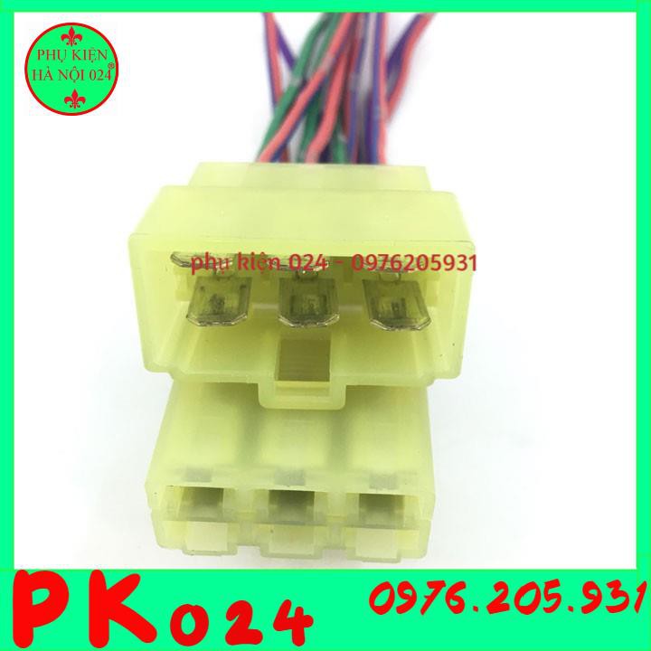 Giắc Rơ Le Đực Cái 6 Chân