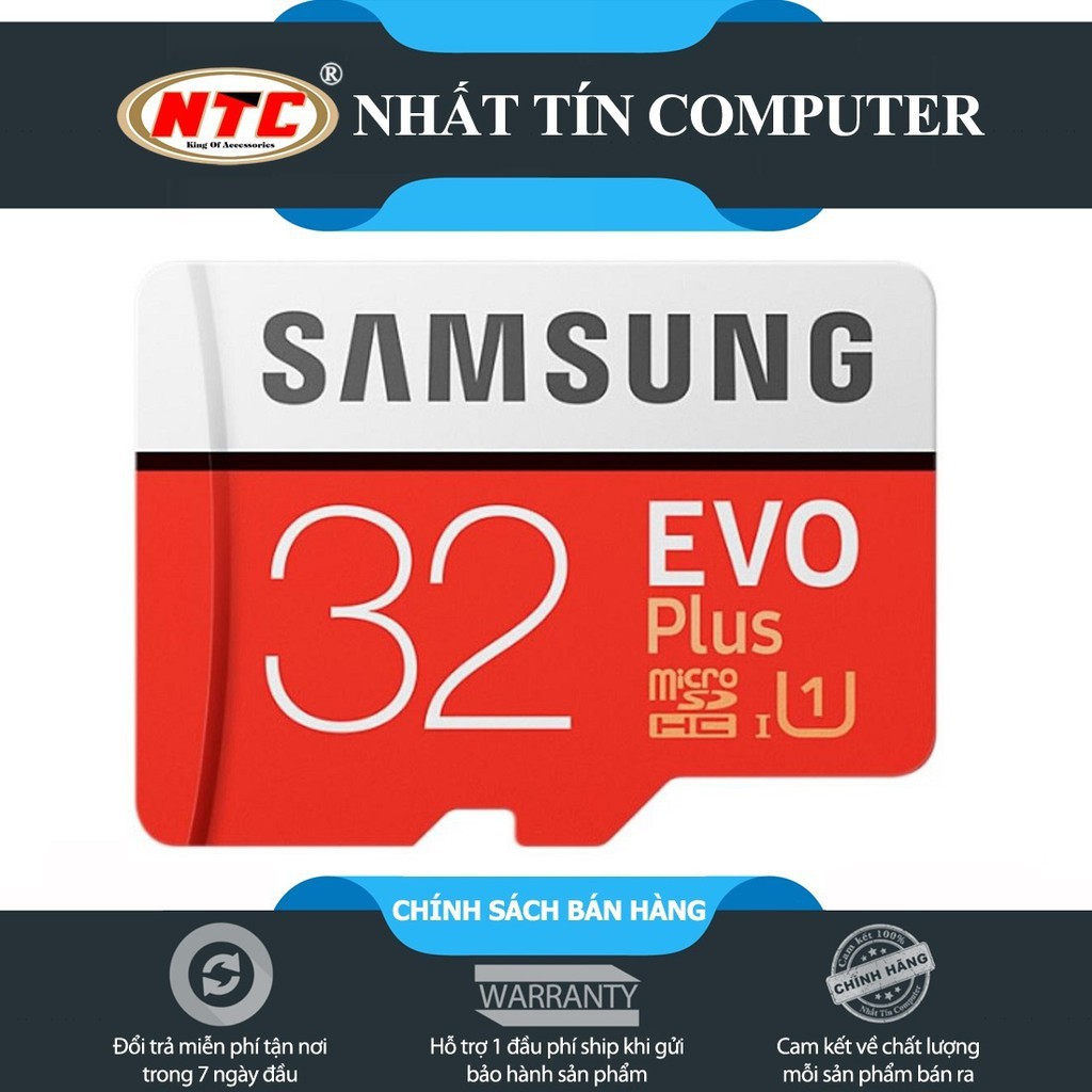 k89 Thẻ nhớ MicroSDHC Samsung EVO Plus 32GB 95MB/s (New 2017) 1