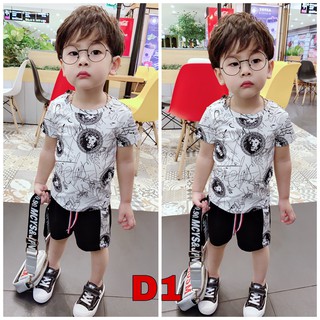 Bộ Thun 3D Bé Trai (8-23kg)