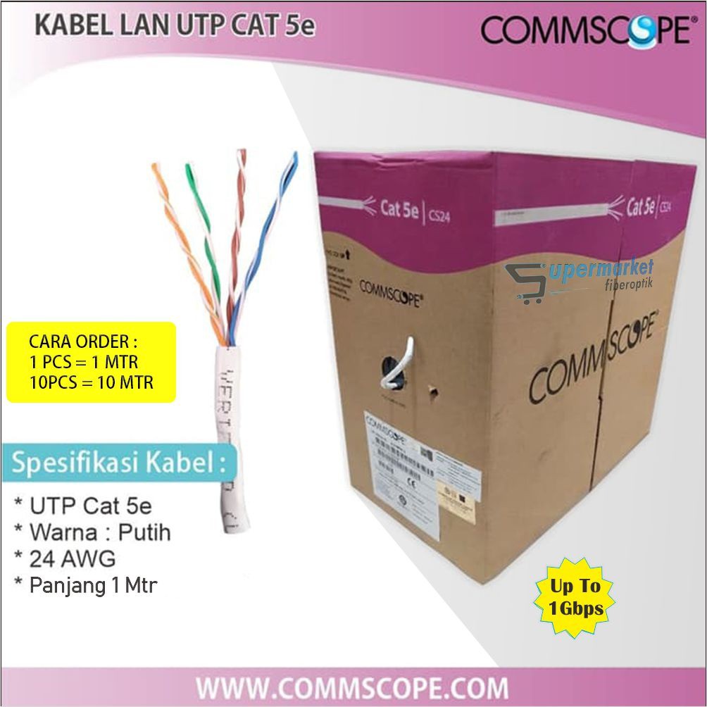 Cáp Lan Utp Cat 5e Ecer Utp Cat 5e Amp Commscope Cat 5e Utp 4-pair