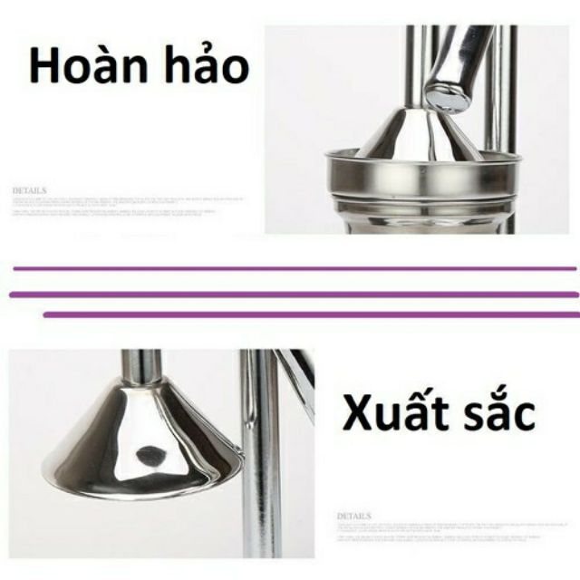 Máy Ép Cam, Trái Cây Bằng Inox Nhập Khẩu Chính Hãng Bảo Hành Suốt Đời