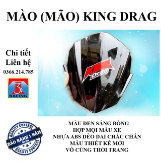 Mão mào King drag cho xe máy wave blade exciter winner ...lắp được hầu hết các loại xe - 3T Racing