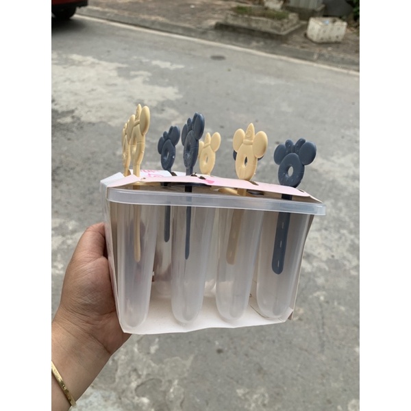 SET 8 KHUÔN LÀM KEM QUE NGỘ NGHĨNH CHO BÉ