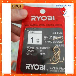 Lưỡi câu cá RYOBI, lưỡi câu cá rô, cá tra chuyên giành cho các cần thủ