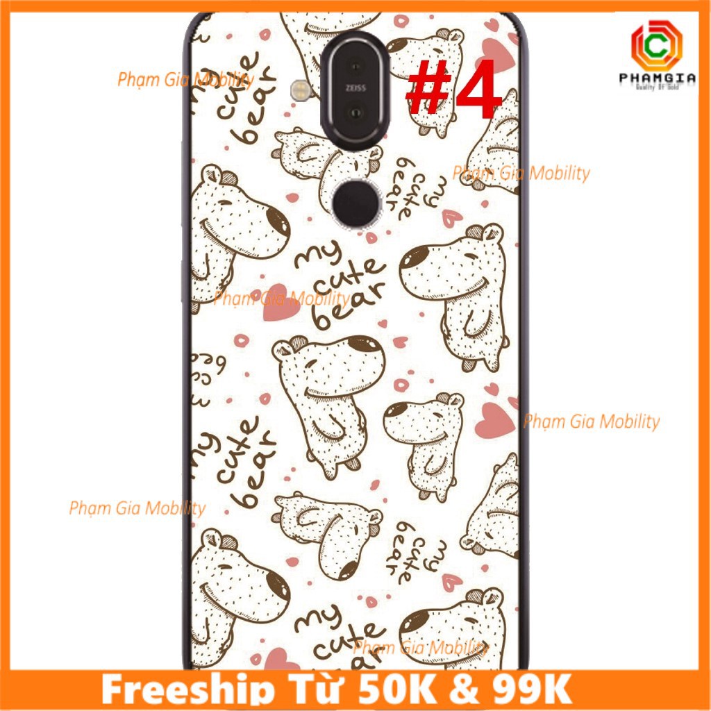 Ốp lưng dẻo in hình đẹp cho Nokia 6.1 Plus/X6 hình thú cưng