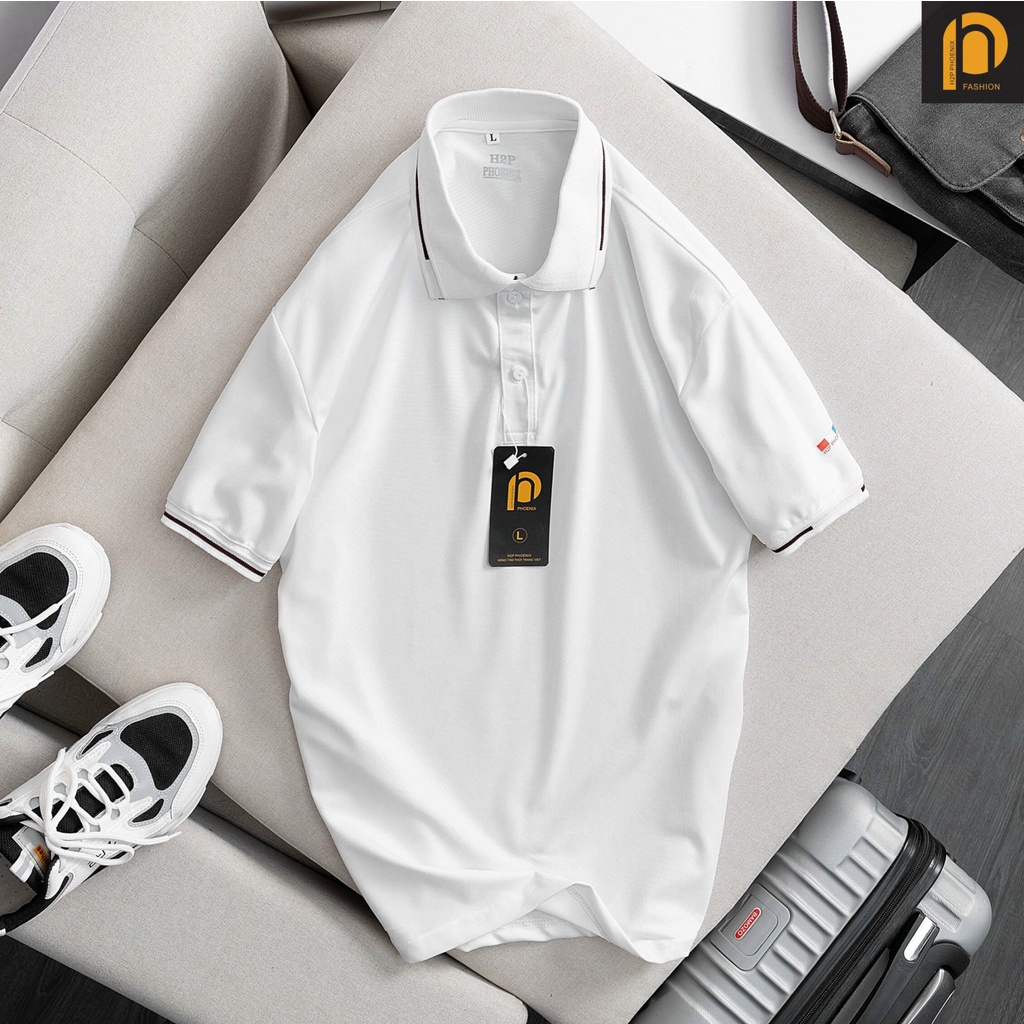 Áo thun polo nam cổ bẻ ngắn tay vải cá sấu côtton cao cấp chất lượng mẫu mới 2022 Bo Co Det Vien