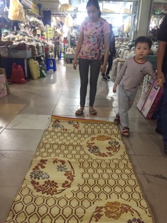 Chiếu nhựa thái sịn, k bị rụng
