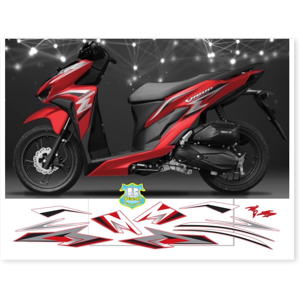 Tem vario 150 3333 đỏ