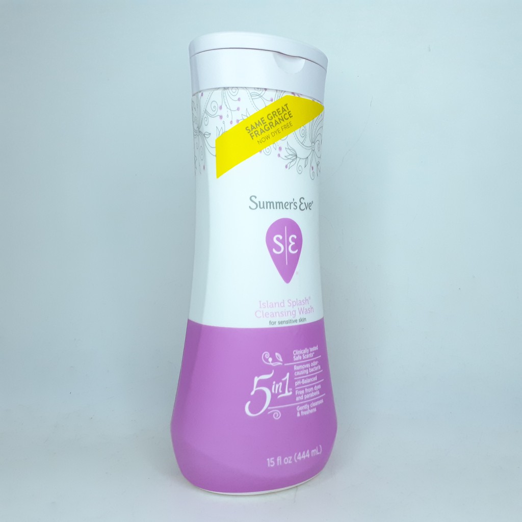 Dung Dịch Vệ Sinh Phụ Nữ Summer Eve Tím Island Splash 444ml