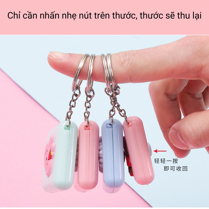 THƯỚC DÂY MINI KIỂU DÁNG HOẠT HÌNH ĐÁNG YÊU 150CM