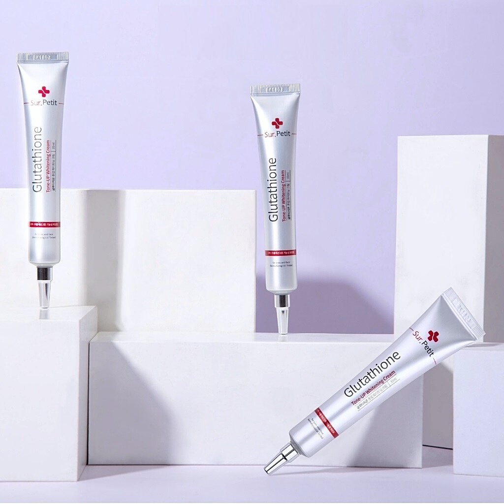 Kem dưỡng da Sur.Petit Glutathione Tone-UP Whitening Cream 35ml, Kem dưỡng kích trắng da Hàn Quốc