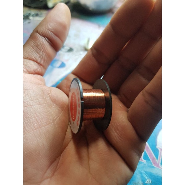 Dây đồng câu mạch điện tử 0.1mm có tráng men cách điện