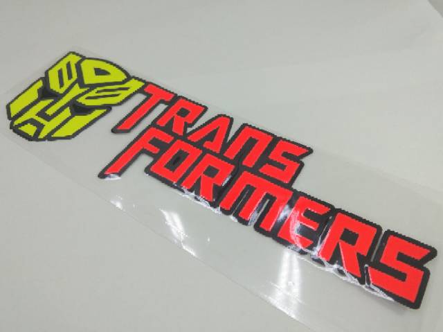 Transformers Sticker Dán Trang Trí Hình Logo Transformer Độc Đáo