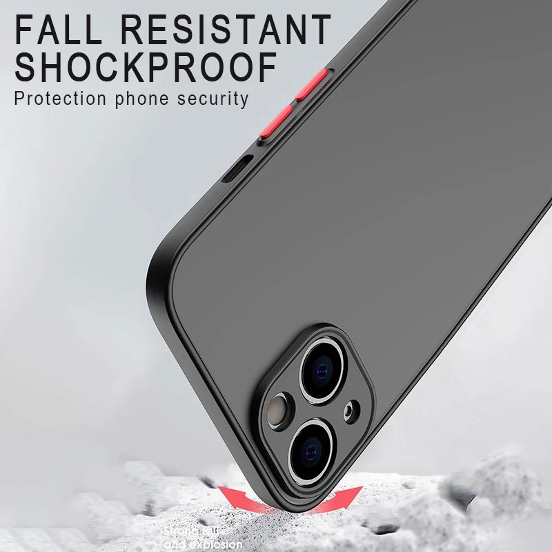 Ốp điện thoại chống sốc chống va đập cho iPhone 11 Pro 7 8 6 6s Plus X Xs Max Xr SE 2022 2020 SE2 SE3