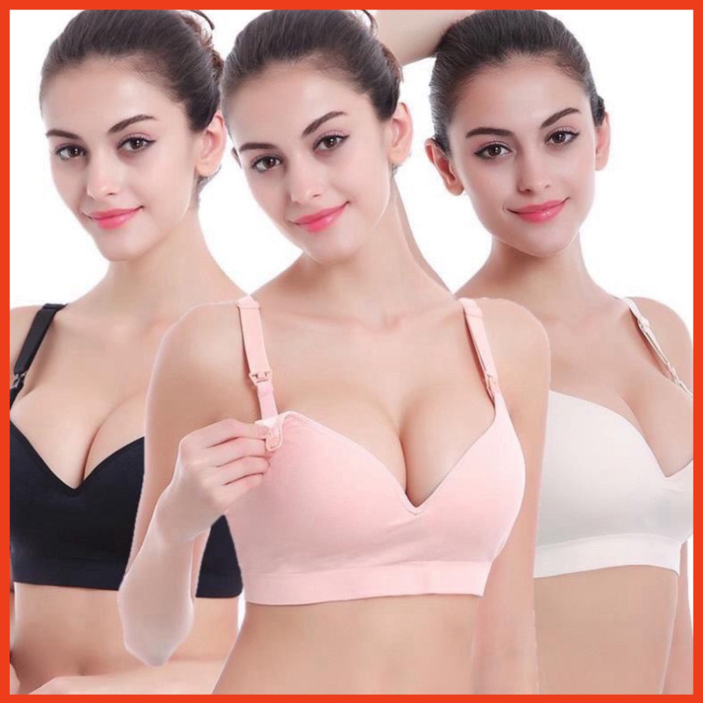 áo Bra cao cấp chuyên dụng cho mẹ bầu va mẹ sữa (kèm mút nâng ngực) (AB11)
