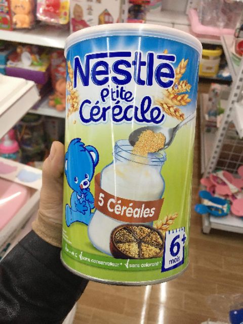 Bột lắc sữa Bledine - Nestle Pháp date 2020