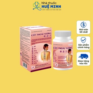 Cốt thoái vương lọ 90 viên - Hỗ trợ xương khớp, thoái hóa, đau vai gáy từ thảo dược - Chính Hãng Á Âu