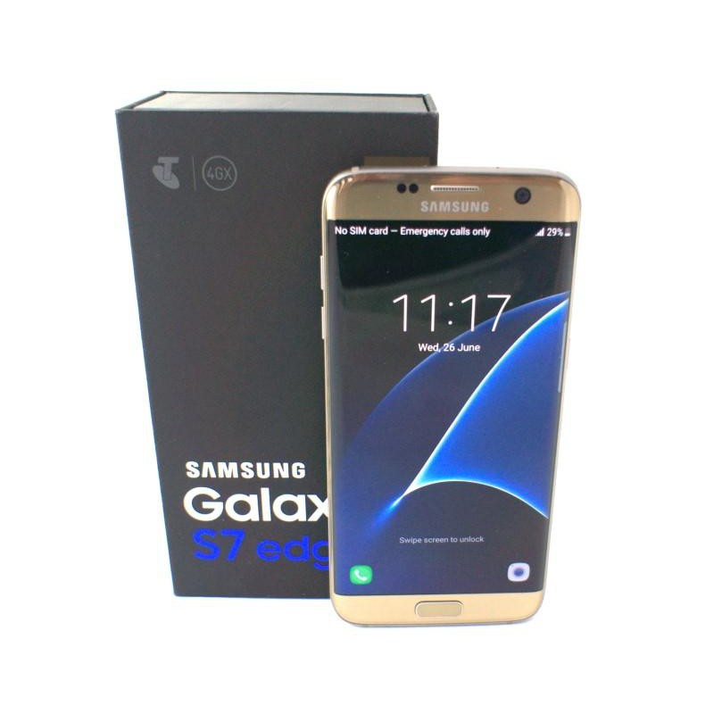 điện thoại Samsung Galaxy S7 Edge 2sim ram 4G bộ nhớ 32G mới (màu Vàng) - Camera siêu nét, màn hình tràn viền siêu đẹp | BigBuy360 - bigbuy360.vn