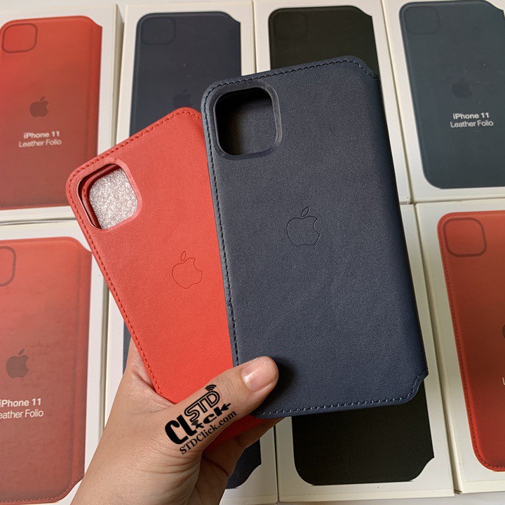BAO DA IPHONE 11 LEATHER FOLIO HÀNG CHUẨN | BigBuy360 - bigbuy360.vn