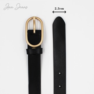 Aaa Jeans - Thắt Lưng Nữ Da Thật Bản Nhỏ 2.3cm