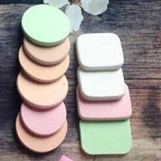 2 miếng bông phấn trang điểm lẻ