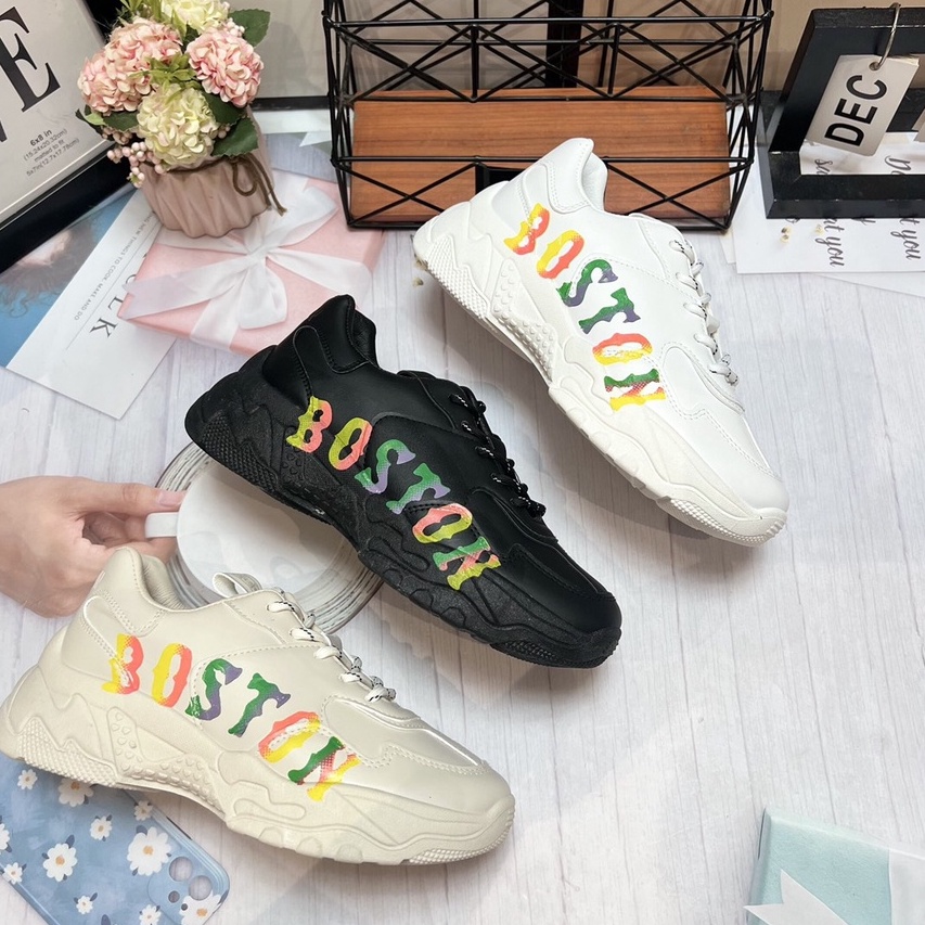 GIÀY THỂ THAO SNEAKER NỮ, GIÀY GC BOSTON TĂNG CHIỀU CAO MN-C20