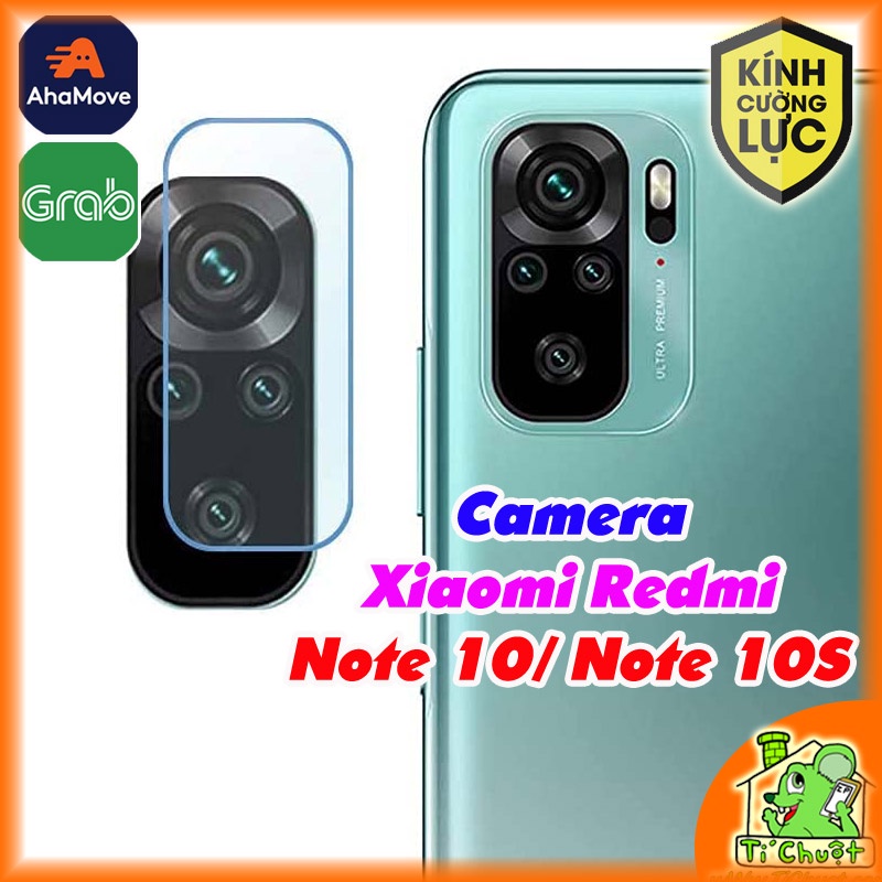 [Ảnh Thật] Kính CL Chống Trầy Camera Xiaomi Redmi Note 10/ Note 10S Cường Lực 2.5D