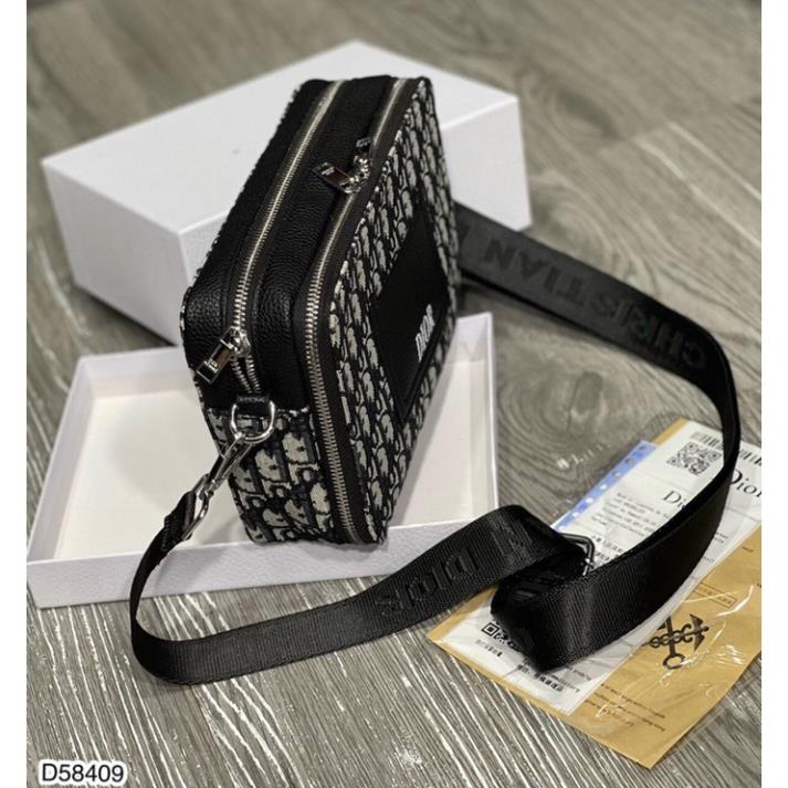 Túi Đeo Chéo Nam Nữ DO Vải thêu Cực Net - Túi Đeo Chéo Unisex DO Full Box Mới Nhất 2022