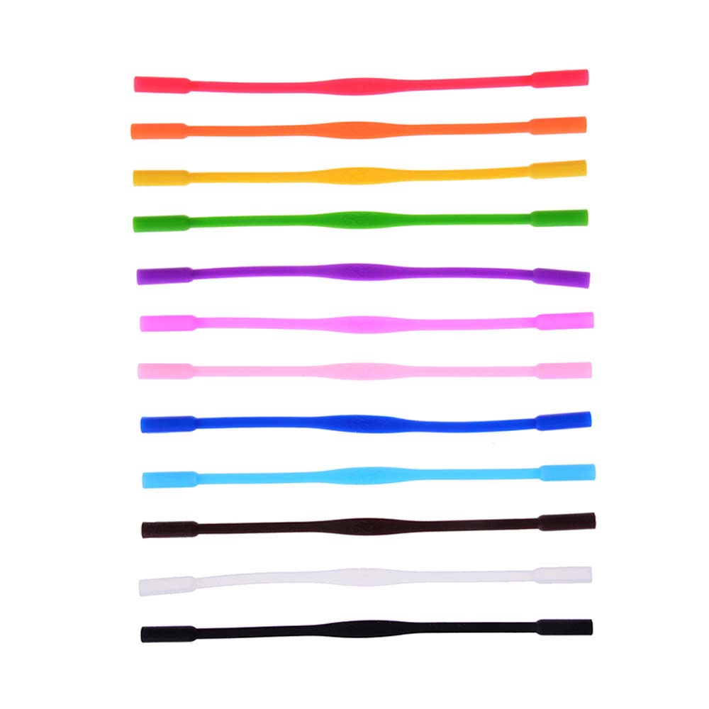 Dây Đeo Kính Bằng Silicon Màu Trơn Thời Trang Cho Bé