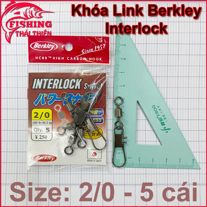 Khóa link câu cá Berkley Interlock