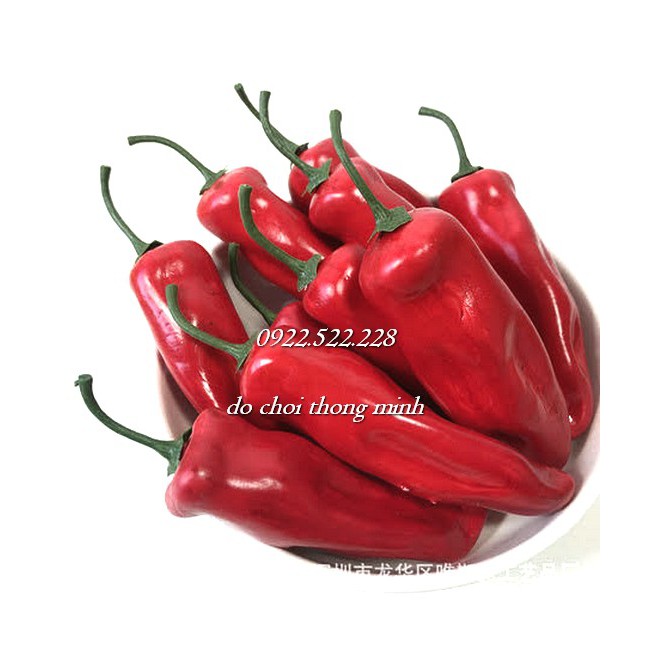 Mô hình RAU CỦ QUẢ TRÁI CÂY giả dùng trang trí nhà bếp, dạy trẻ nhận biết