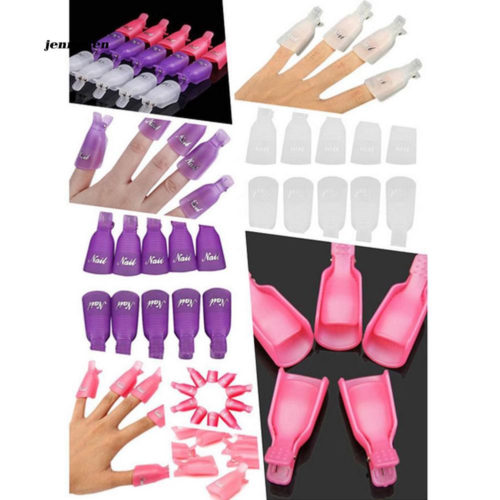 [Hàng mới về] Set 10 kẹp đầu móng tay nghệ thuật làm móng chuyên dụng