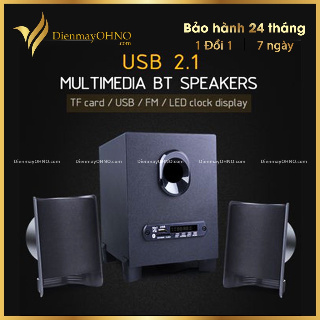 Loa Máy Tính Bluetooth Kisonli TM-6000U Loa Nghe Nhạc Máy Vi Tính Để Bàn PC Laptop Bluetooth Chính Hãng - Điện Máy OHNO