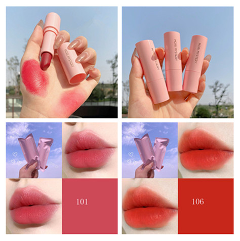 【sweet】woman retro Waterproof Long Lasting Velvet Matte Lip Gloss 6 colors