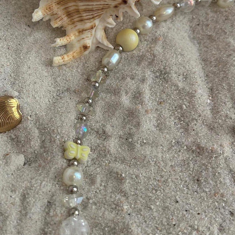 Vòng choker butterfly màu vàng