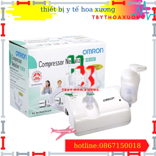 [Hàng Chính Hãng] Máy Xông Khí Dung Omron NE-C801 Bảo Hành 24 Tháng