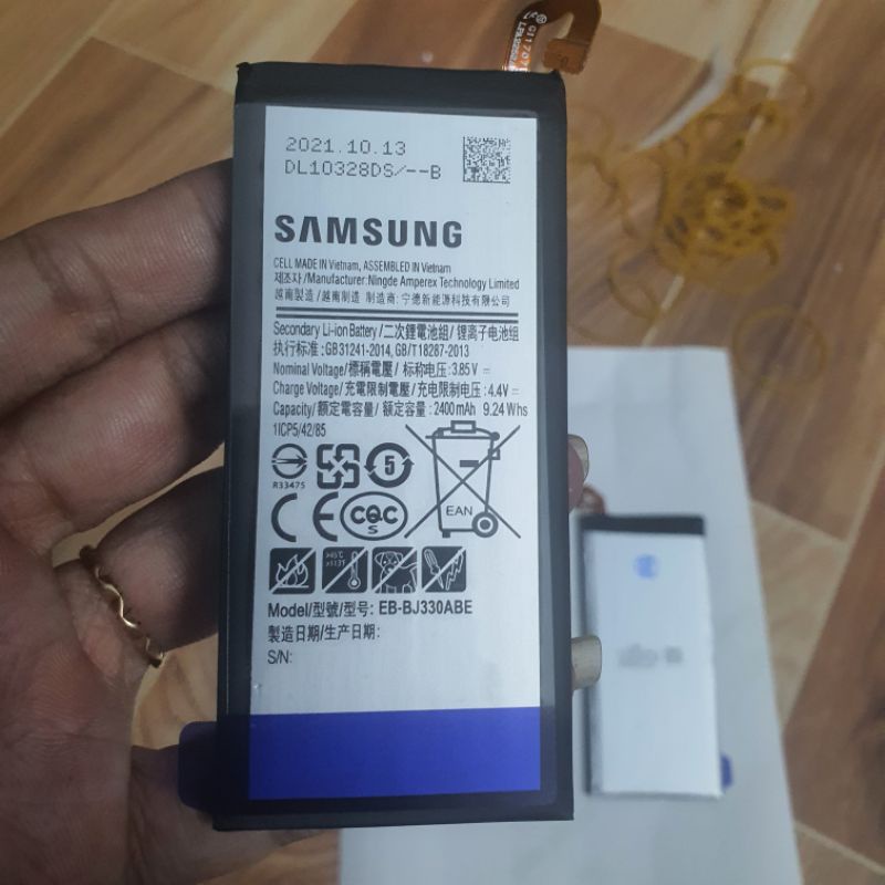 Pin SAMSUNG J330 J3 PRO EB BJ330ABE zin bao test đổi trả