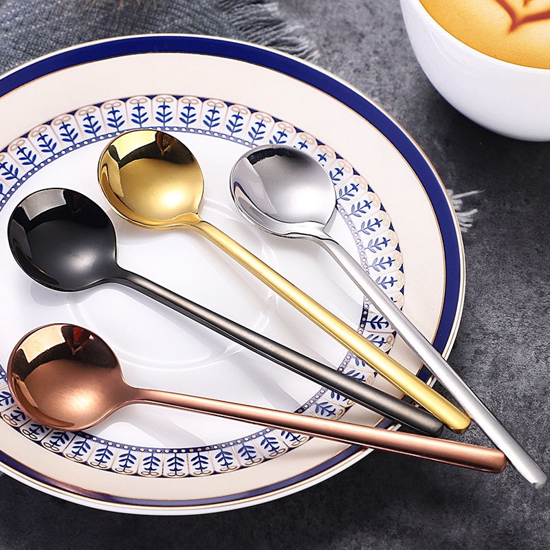 Muỗng Cà Phê Nhỏ Bằng Thép Không Gỉ 304 13 / 15 / 17cm