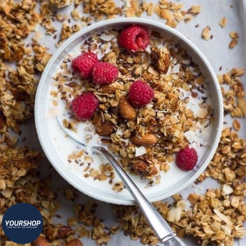 Granola Vị Dừa Healthy siêu hạt Yourshop -Ngũ cốc Ăn Kiêng YẾN MẠCH