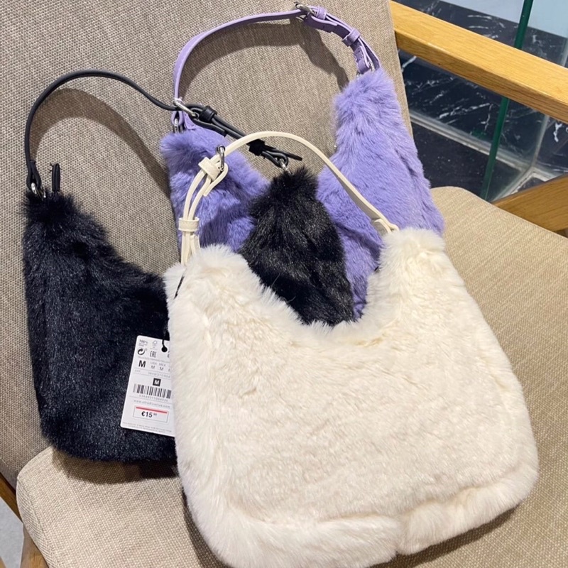 Túi S*TRA lông kẹp nách