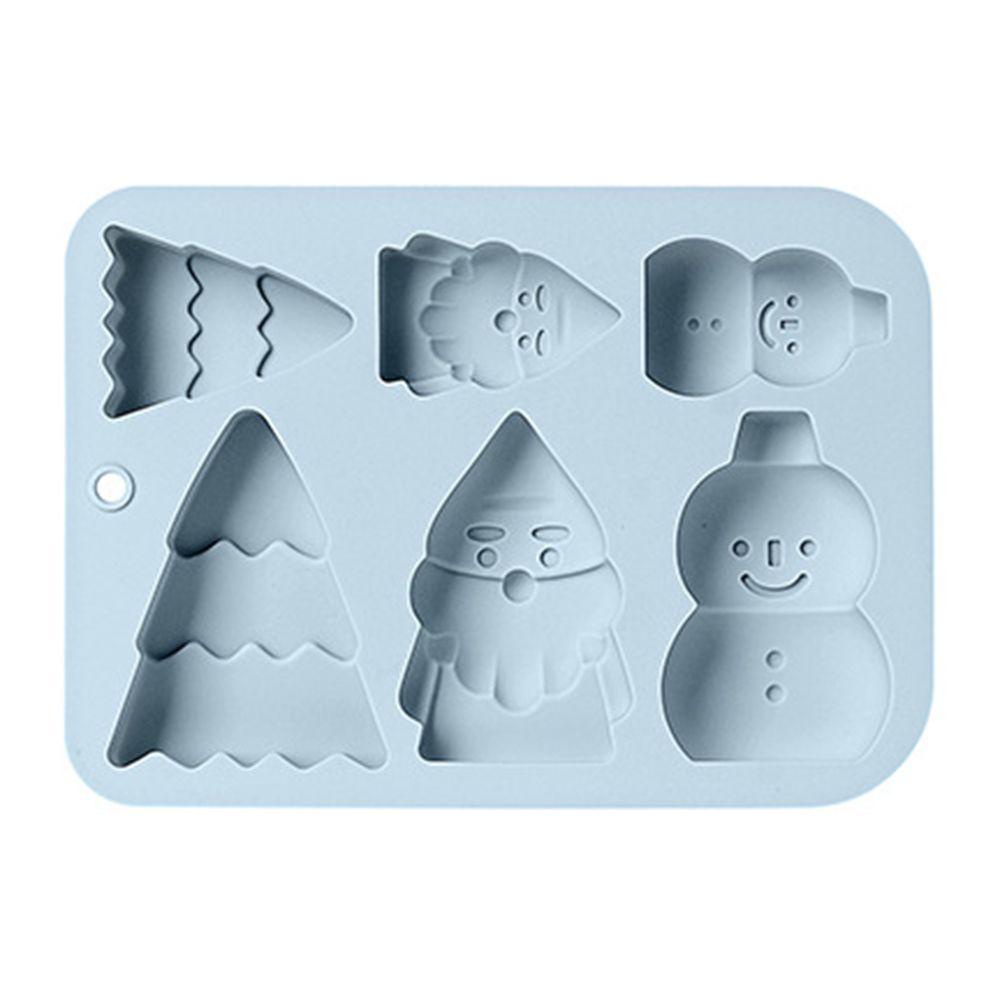 CONOPERY Khuôn Silicone Tạo Hình Làm Bánh Kẹo Hình Người Tuyết