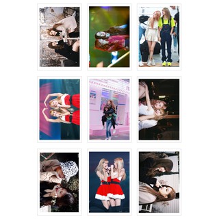 Lomo Card Ảnh Chaelisa ( Rosé & Lisa ) - B.LACK.P.INK ( 36 ảnh)