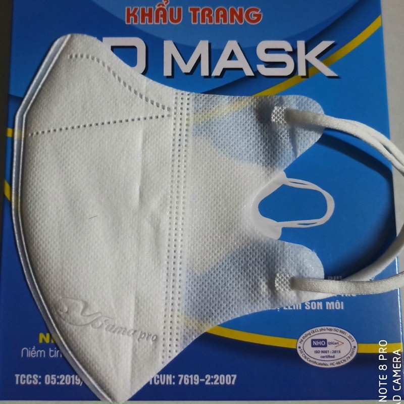 CHÍNH HÃNG CÁI KHẨU TRANG 5D MASK HIỆU NAM ANG