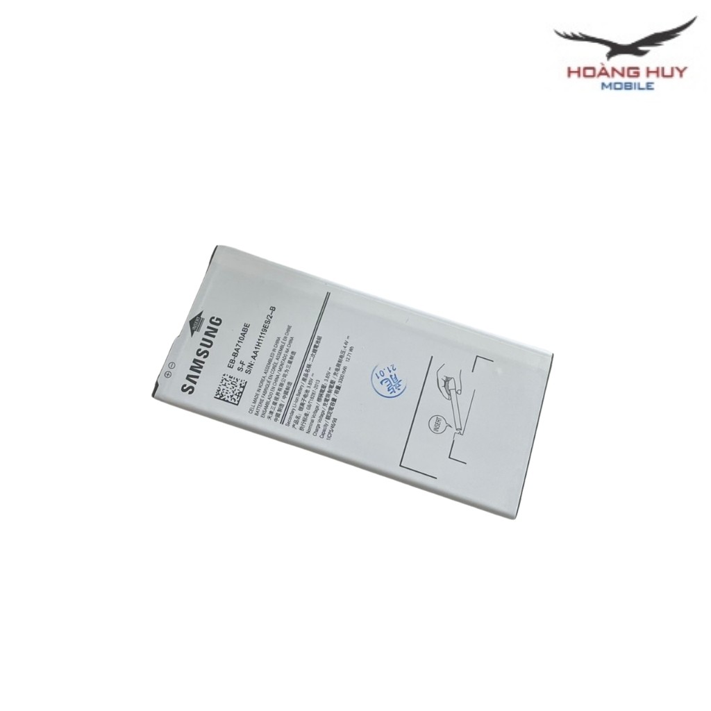 Pin Samsung Galaxy A710,Pin Samsung A7  Dung Lượng 3300mAh Hàng Zin Nhập Khẩu Bảo Hành 6 Tháng 1 Đổi 1