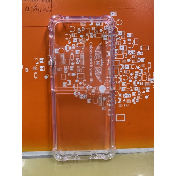 Ốp lưng Samsung Galaxy Z Flip3 viền dẻo trong có gì chống sốc
