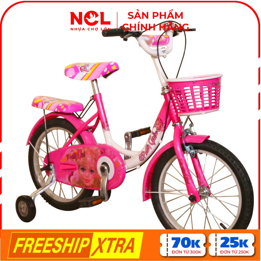 [Nhựa Chợ Lớn] Xe Đạp Trẻ Em 16 inch K48 - Cho Bé Từ 5 đến 7 Tuổi