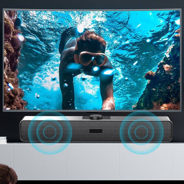 {HOT} Loa Thanh Gaming Soundbar Leerfei SPEAKER 350BS Âm Thanh 360 Độ Dùng Cho Máy Vi Tính PC, Laptop, Tivi